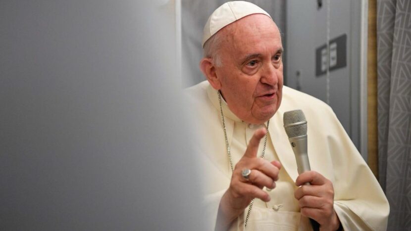 Papa Francisco autoriza de benção para casais do mesmo sexo no Vaticano Foto: Divulgação/Vatican Media