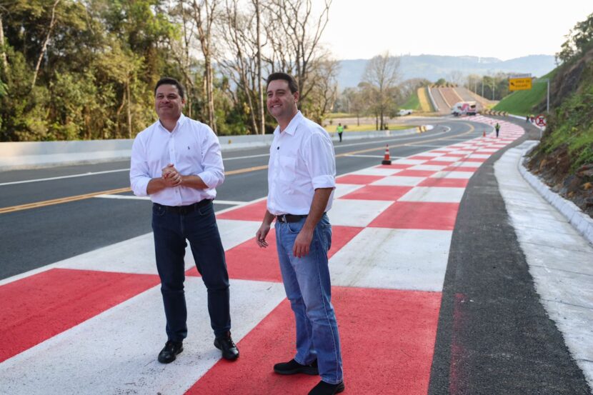 .Com nova área de escape para caminhões, obras da Curva da Ferradura estão perto do fim Com nova área de escape para caminhões, obras da Curva da Ferradura estão perto do fim