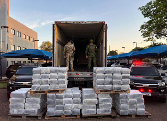 Operação Sinergia III apreende 3,2 toneladas de maconha em Palotina Operação Sinergia III apreende 3,2 toneladas de maconha em Palotina
