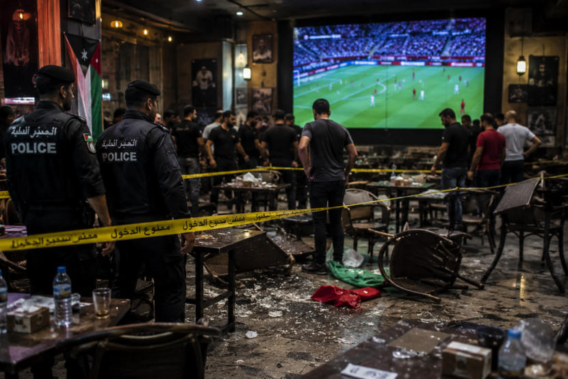 Homem morre durante transmissão da Copa do Mundo em cafeteria na Jordânia após confusão entre torcedores 9C655E6F-8162-4E02-8DC4-611B0AB7F357