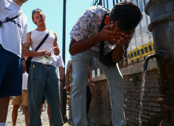Quarta onda de calor na Europa