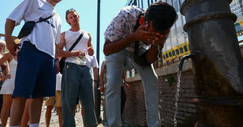 Quarta onda de calor na Europa