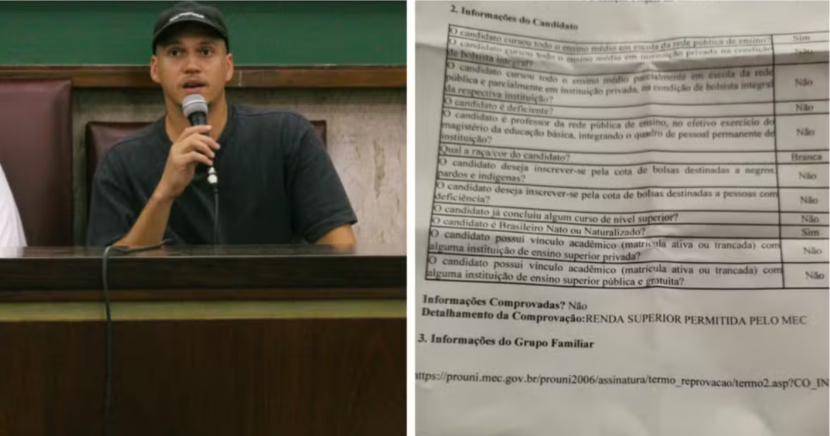 Bolsa do Prouni cancelada