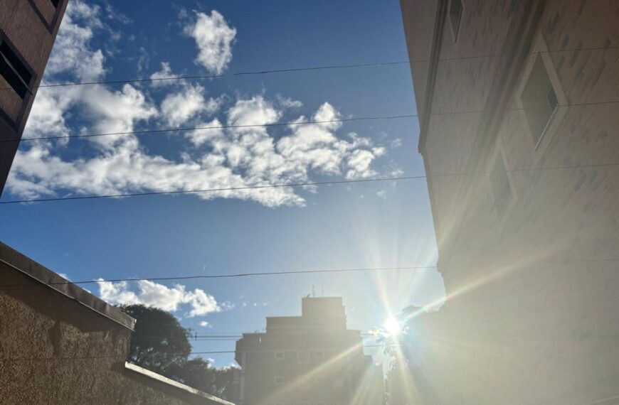 Paraná volta a ter dias ensolarados até quarta-feira (28)